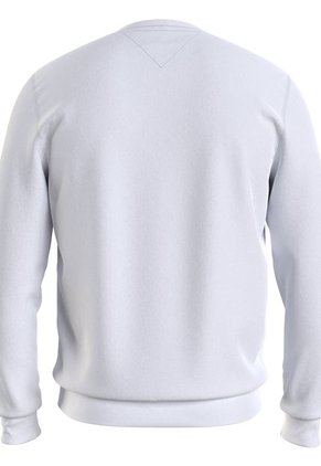 Saco Blanco De Cuello Redondo Con Logo Gráfico Tommy Hilfiger