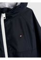 Chaqueta Essential Con Gorro Niña Azul Tommy Hilfiger de Tommy Hilfiger