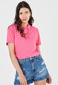 Camiseta Polo Fucsia Tommy Jeans de Tommy Hilfiger