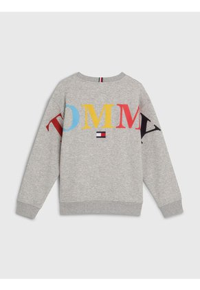 Saco Con Logo En La Parte Trasera Niño Gris Tommy Hilfiger