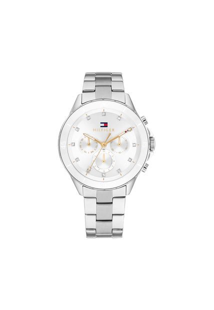 Reloj Tommy Hilfiger Modelo 1782707 Plateado Mujer