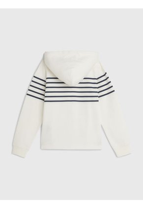 Saco Con Rayas Marineras Niño Blanco Tommy Hilfiger