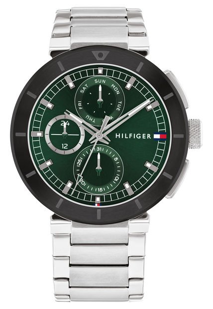 Reloj Tommy Hilfiger Modelo 1792117 Plateado Hombre