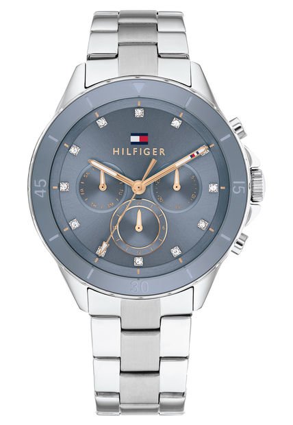 Reloj Tommy Hilfiger Modelo 1782708 Plateado Mujer