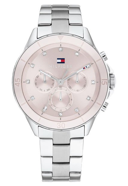 Reloj Tommy Hilfiger Modelo 1782706 Plateado Mujer