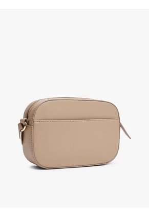 Bolso Beige Cruzado Con Logo Tommy Hilfiger