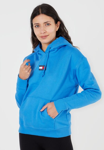 Hoodie Azul-Blanco-Rojo Tommy Jeans