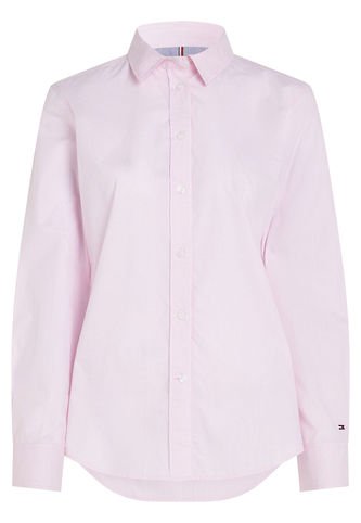 Camisa De Corte Regular Para Mujer Rosa Tommy Hilfiger Tommy