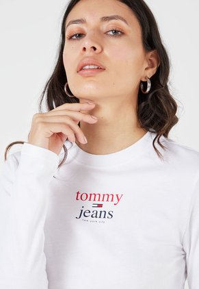 Camiseta Blanco-Fucsia Tommy Jeans