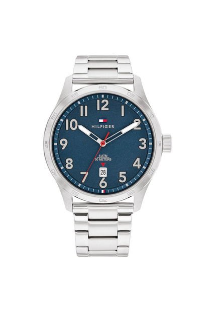 Reloj Tommy Hilfiger Modelo 1710563 Plateado Hombre