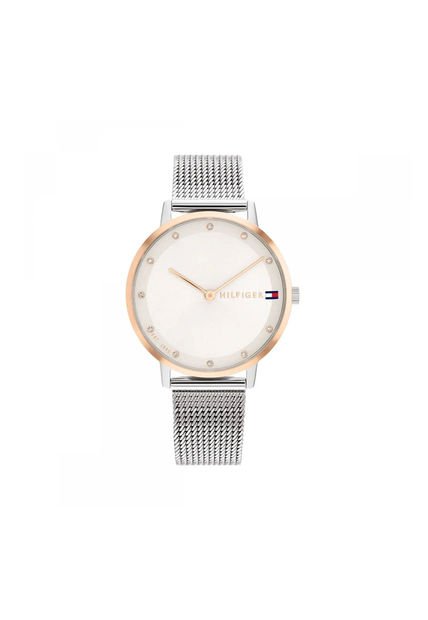 Reloj Tommy Hilfiger Modelo 1782666 Plateado Mujer