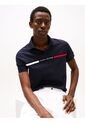 Polo Azul De Corte Regular Con Logo En El Pecho Tommy Hilfiger de Tommy Hilfiger