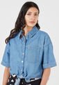 Camisa Denim Azul Tommy Jeans de Tommy Hilfiger