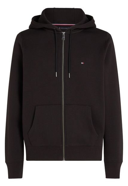 Saco Negro Con Gorro Y Cierre De Cremallera Tommy Hilfiger