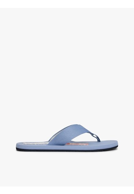 Sandalias Azul Con Tiras De Tejido Trenzado Tommy Hilfiger