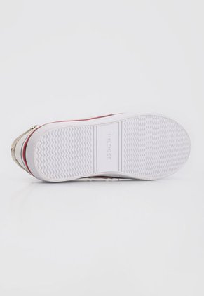 Tenis Lifestyle Blanco-Dorado Tommy Hilfiger