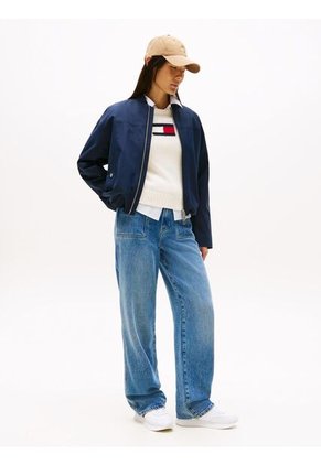 Tenis Blanco Con Insignia Del Monograma TH Tommy Hilfiger