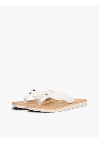 Sandalias Blanco De Playa Con Logo Tommy Hilfiger Tommy Hilfiger