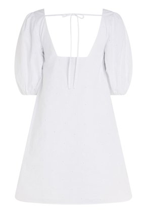 Vestido Hasta La Rodilla Mujer Blanco Tommy Hilfiger