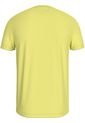 Camiseta Amarilla Essential Con Logo Tommy Hilfiger de Tommy Hilfiger