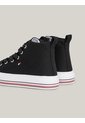 Tenis Altas Con Cordones Niña Negro Tommy Hilfiger de Tommy Hilfiger