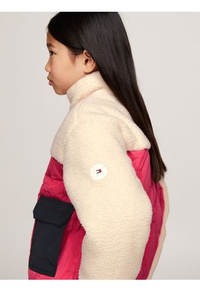 Chaqueta Niña Acolchada Con Cierre Cremallera Tommy Hilfiger