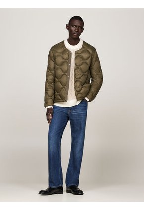 Chaqueta Verde De Plumón Acolchada Ligera Tommy Hilfiger