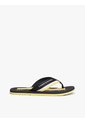 Sandalias Negro Con Tira Trenzada A Rayas Tommy Hilfiger de Tommy Hilfiger