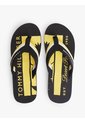 Sandalias Negro Con Tira Trenzada A Rayas Tommy Hilfiger de Tommy Hilfiger