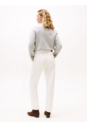 Jeans Blanco Clásico De Corte Recto Tommy Hilfiger