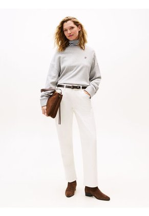 Jeans Blanco Clásico De Corte Recto Tommy Hilfiger