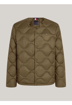 Chaqueta Verde De Plumón Acolchada Ligera Tommy Hilfiger