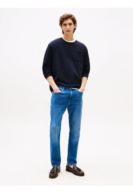 Jeans Azul Bleecker Mid Tommy Hilfiger