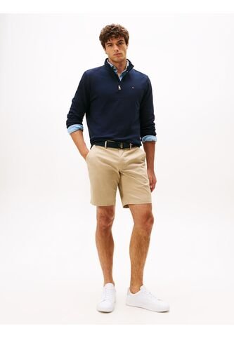 Bermudas Beige Brooklyn Con Cinturón Tommy Hilfiger Tommy Hilfiger