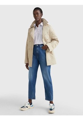 Jeans Azul De Talle Alto Con Corte Globo Amplio Tommy Hilfiger