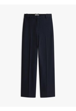 Pantalón Azul De Pierna Recta Con Corte Amplio Tommy Hilfiger