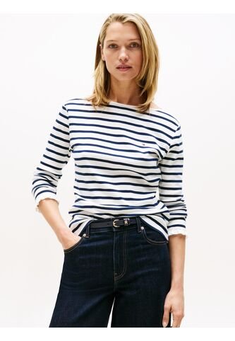 Saco Multicolor De Cuello Barco Con Diseño De Rayas Tommy Hilfiger Tommy Hilfiger