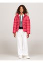 Chaqueta Niña Rosa Essential Con Capota Y Plumón Tommy Hilfiger de Tommy Hilfiger