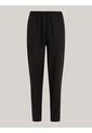 Pantalón Negro Casual Cónico Con Cordón Tommy Hilfiger de Tommy Hilfiger