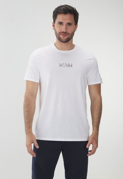 Camiseta Blanco-Azul Navy-Rojo TOMMY HILFIGER