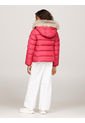 Chaqueta Niña Rosa Essential Con Capota Y Plumón Tommy Hilfiger de Tommy Hilfiger