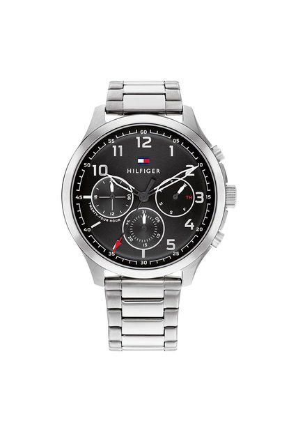 Reloj Para Hombre Tommy Hilfiger Asher 1791852 Plateado