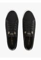 Tenis Negro De Malla Con Monogramas Bordados Tommy Hilfiger de Tommy Hilfiger