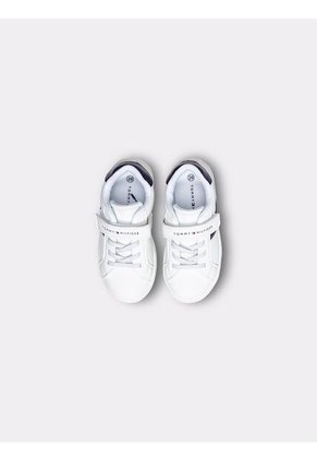 Tenis Blanco Tommy Hilfiger Con Velcro Tommy Hilfiger