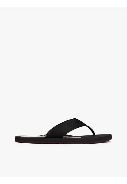 Sandalias Negro Con Tiras De Tejido Trenzado Tommy Hilfiger