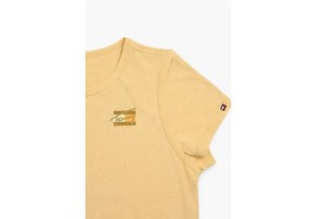Camiseta Niña Amarilla Con Firma Sensorial Adaptive Tommy Hilfiger