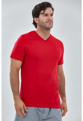 Pack De 3 Camisetas De Cuello V Con Logo Tommy Hilfiger