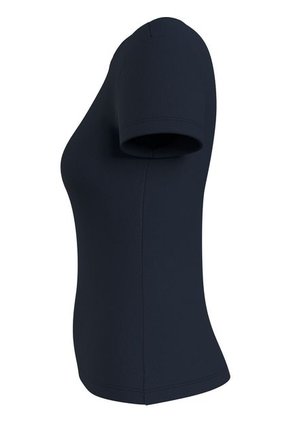 Camiseta Azul De Corte Slim Con Parche Tommy Jeans