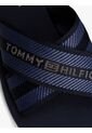 Sandalias Azul Oscuro Con Tiras Cruzadas Y Logo Tommy Hilfiger de Tommy Hilfiger