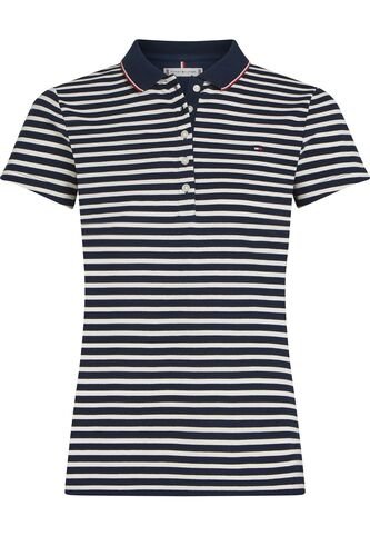 Polo Azul Heritage Slim De Manga Corta  Tommy Hilfiger Tommy Hilfiger